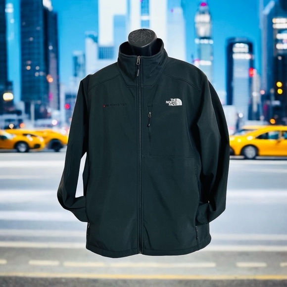 The North Face Other - The North Face Windwall Jacket Full Zip Long Sleeves Zip Pockets Black XL READ